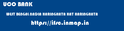 UCO BANK  WEST BENGAL NADIA HARINGHATA HAT HARINGHATA  ifsc code